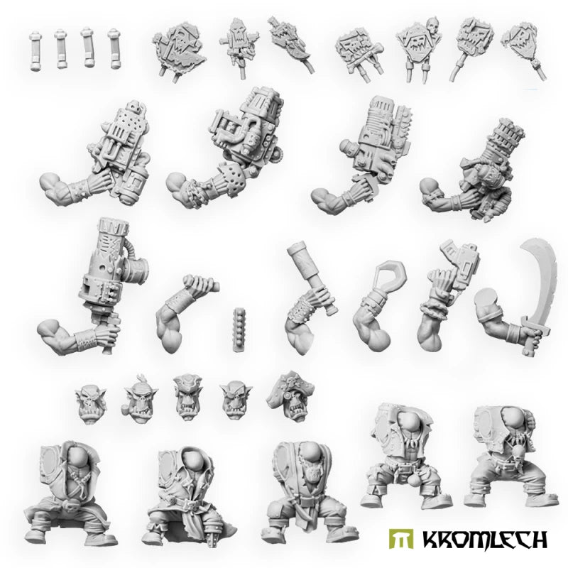 Kromlech Orc Corsairs Kaptins Team Freebooters