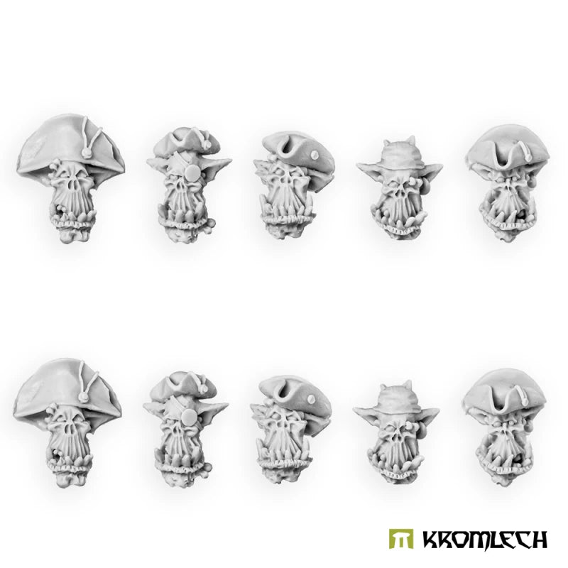 Kromlech Orc Cutthroats Heads