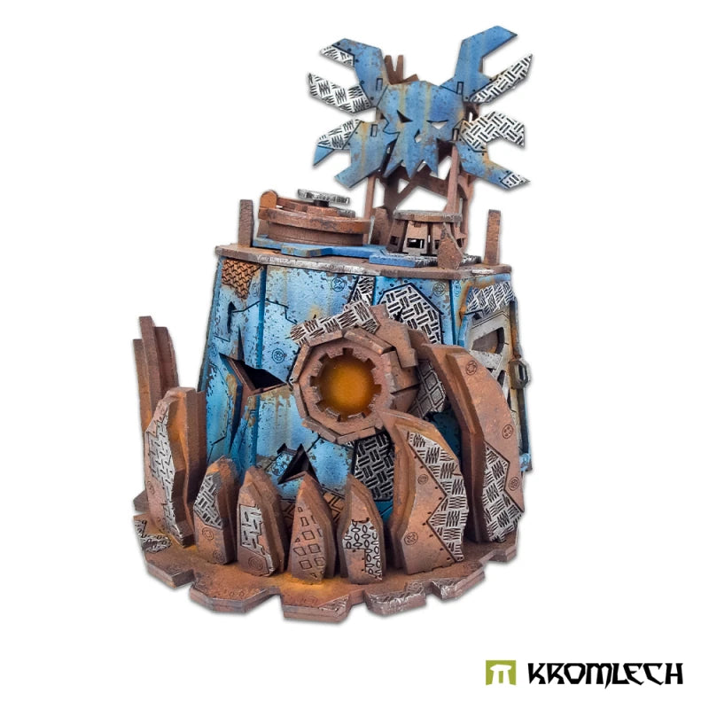 Kromlech Orc Deffstomper Head with Eye-Poppa Gun