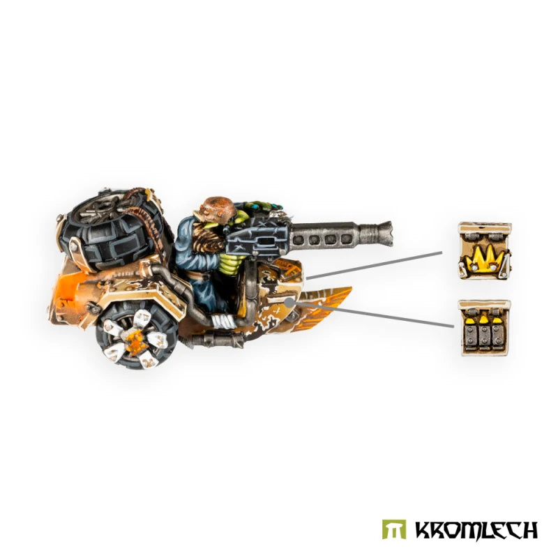 Kromlech Bikers Team Orc Greatcoat Korps