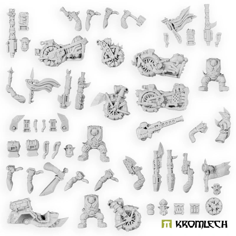Kromlech Bikers Team Orc Greatcoat Korps