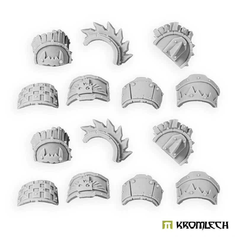Kromlech Orc Greatcoat Boss Shoulder Pads