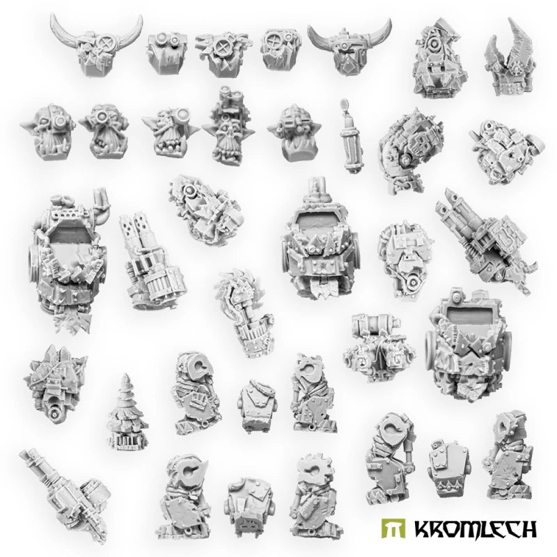Kromlech Orc Juggernaut Mecha-Armour Squad