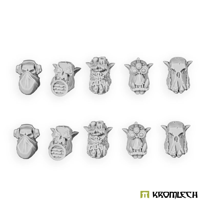 Kromlech Orc Mercenaries Heads