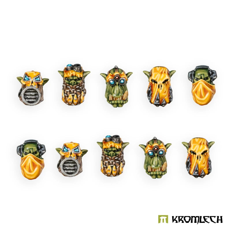Kromlech Orc Mercenaries Heads