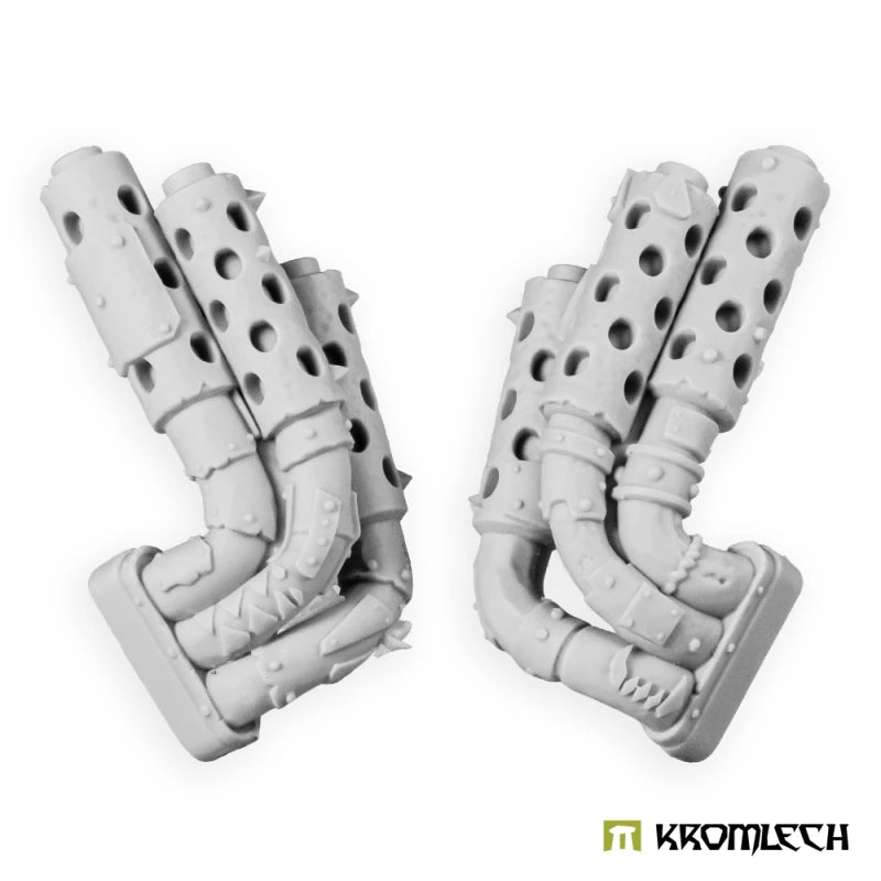 Kromlech Orc Moon Krumpanaut Exhaust Pipes