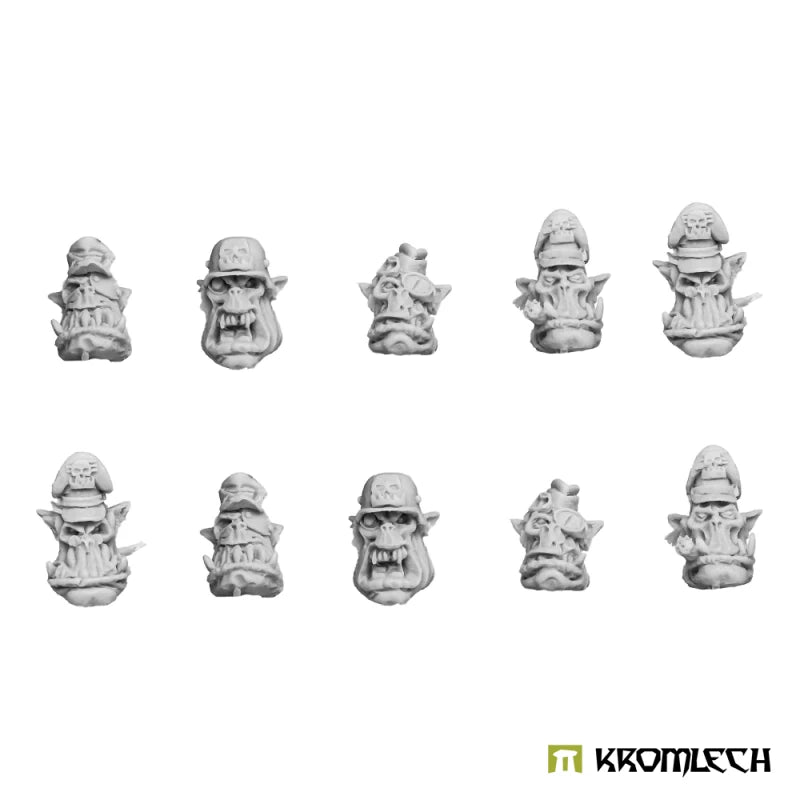 Kromlech Orc Officer Heads