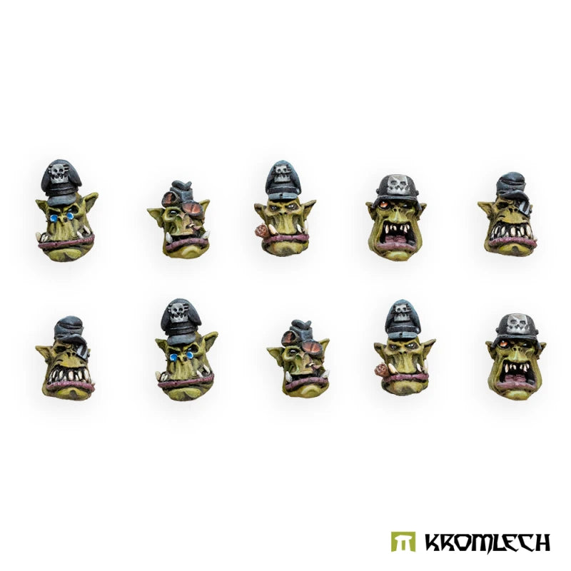 Kromlech Orc Officer Heads