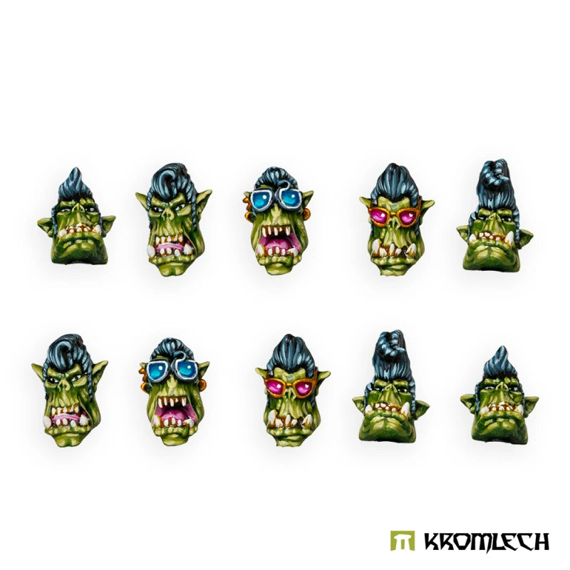 Kromlech Orc Orkabilly Heads