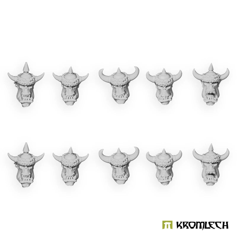 Kromlech Orc Raider Heads