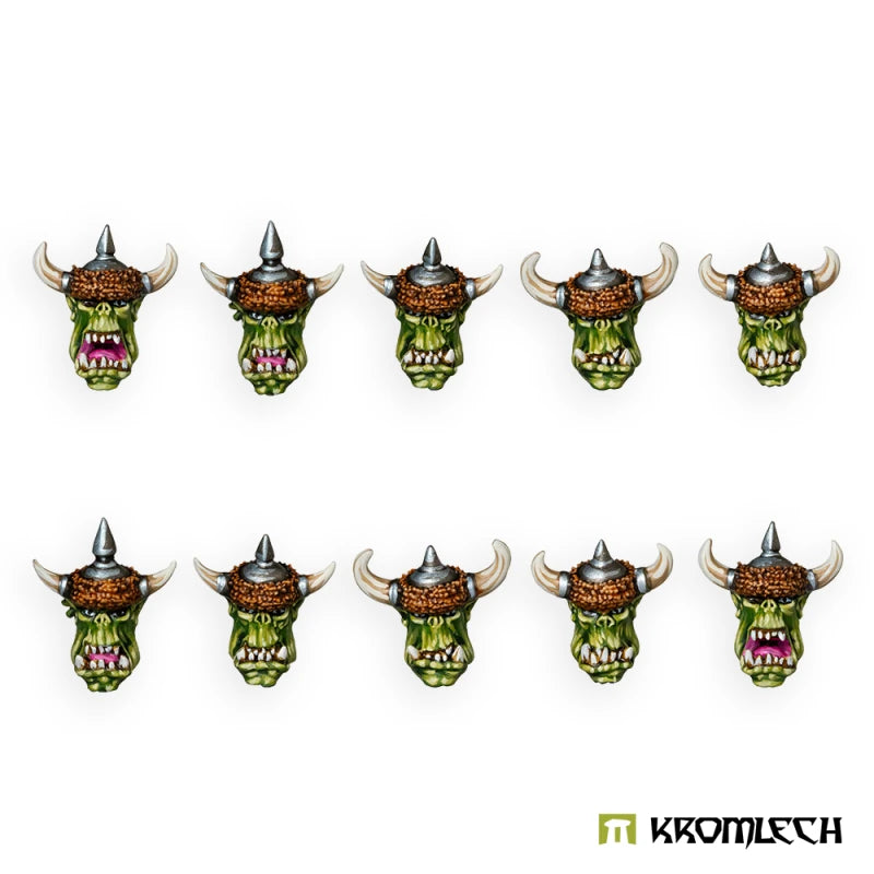Kromlech Orc Raider Heads