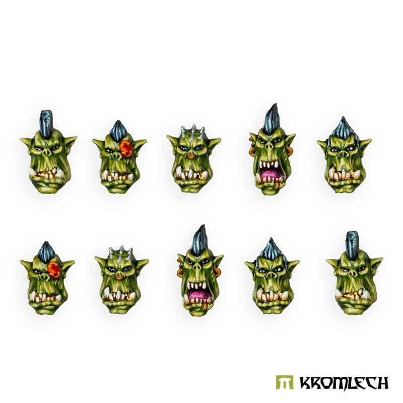 Kromlech Orc Rebel Heads