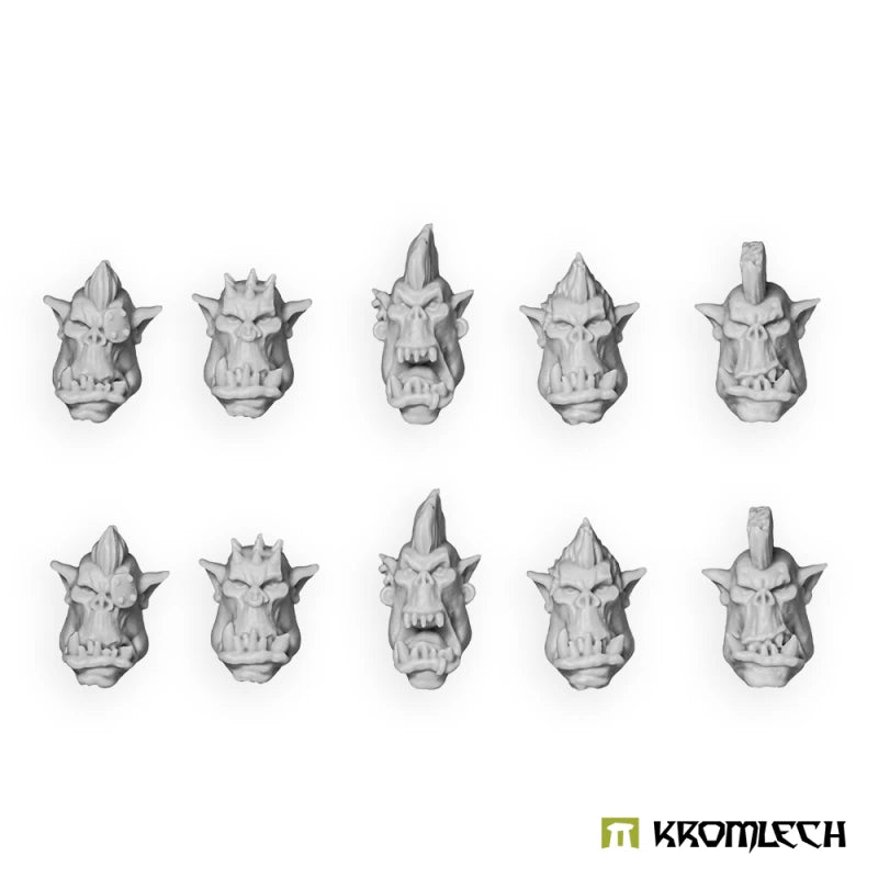 Kromlech Orc Rebel Heads