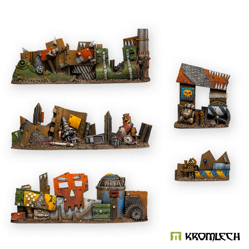 Kromlech Orc Scrap Barricades