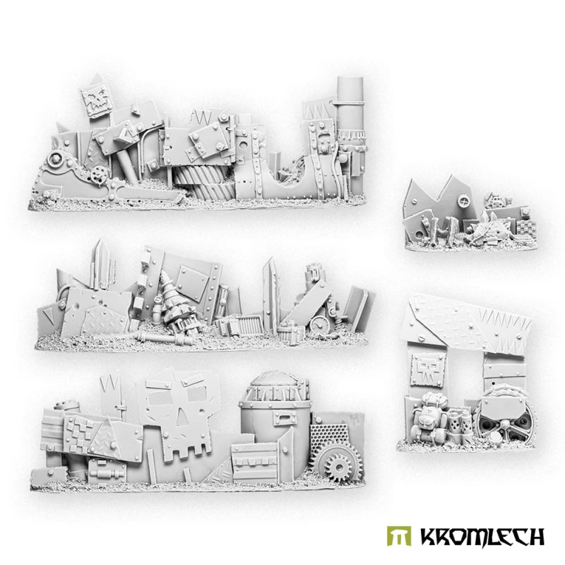 Kromlech Orc Scrap Barricades