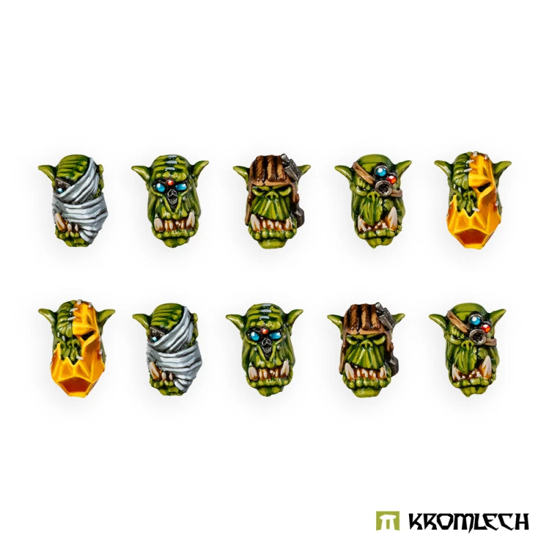 Kromlech Orc Tank Hunters Heads
