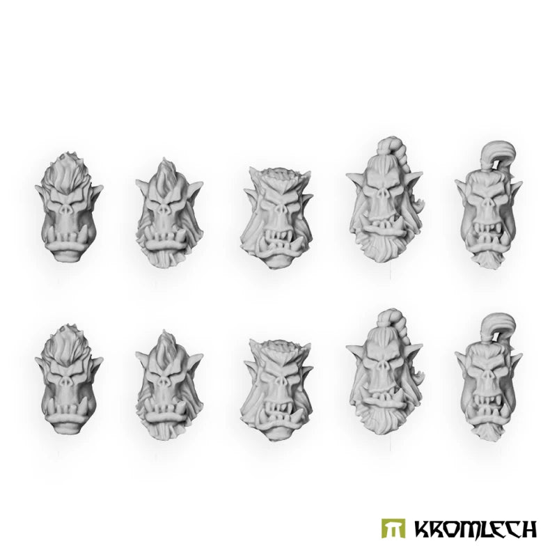 Kromlech Orc Tribal Hunter Heads
