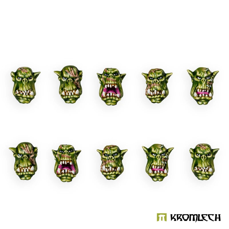 Kromlech Orc Veteranz Heads