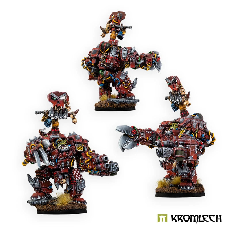 Kromlech Orc Warchief in Juggernaut Mecha-Armour
