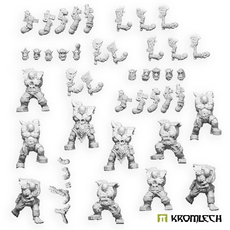 Kromlech Orc Wild Tribez Squad