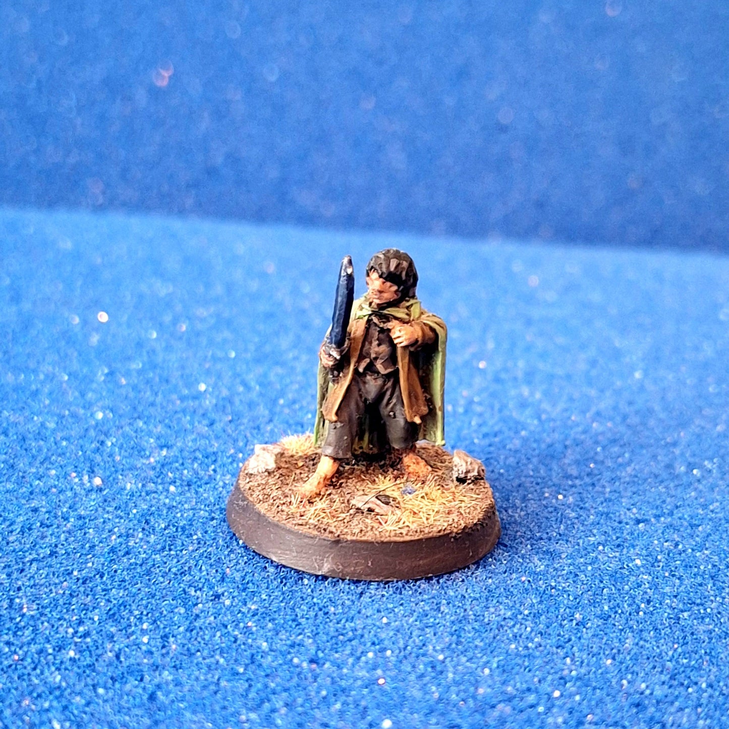 Warhammer LOTR Middle Earth SBG Frodo Hobbit metal miniature "Nicely Painted"
