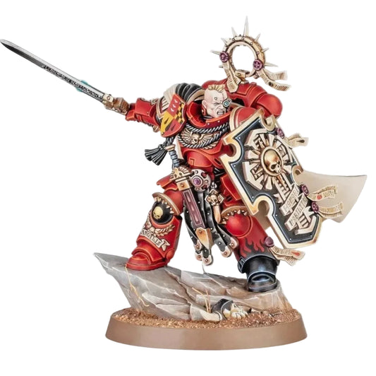 Warhammer 40k Armageddon Space Marine Captain miniature
