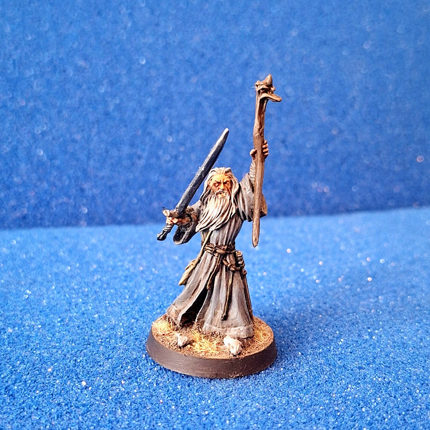 Warhammer LOTR Middle Earth SBG Gandalf metal miniature "Nicely Painted"