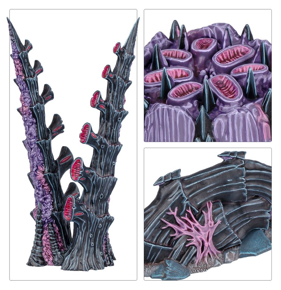 Kill Team Typhon Tyranid Infestation scenery