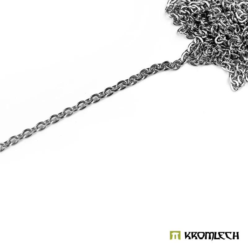 Kromlech Silver Hobby Chain 4mmx3mm