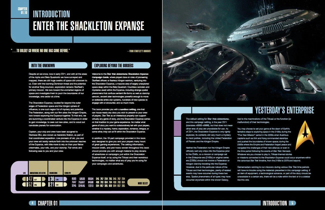 Star Trek Adventures Shackleton Expanse Campaign Guide
