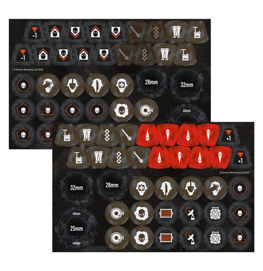 Kill Team Death Korps Token Sheet