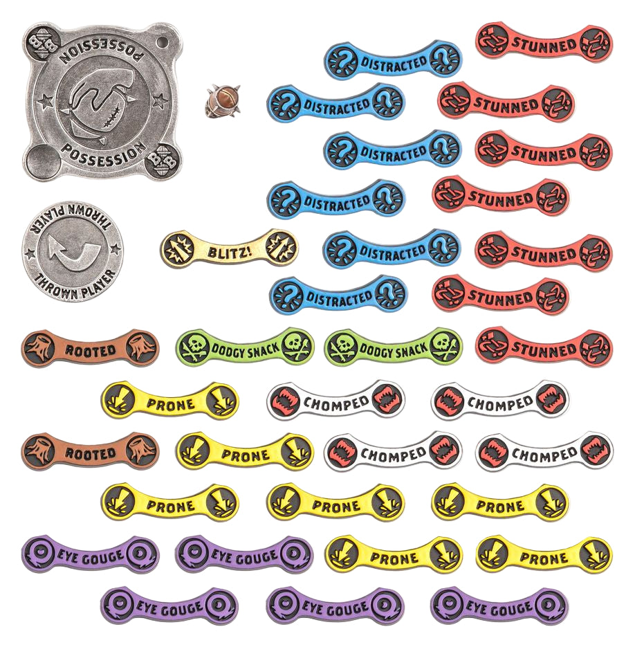 Blood Bowl 3rd Edition Offical Game Tokens