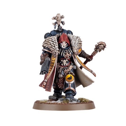 Space Wolves Wolf Priest Miniature